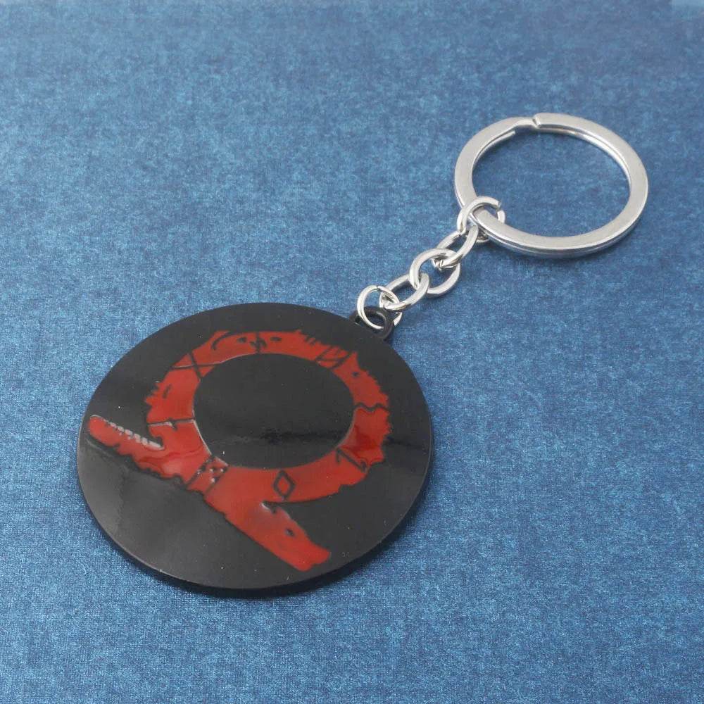 New God of War Ragnarok Keychain Kratos Ares Thor's Hammer Mjolnir Blades of Exile Leviathan Axe Weapon Penant Key Chain Jewelry - HORA GIFT