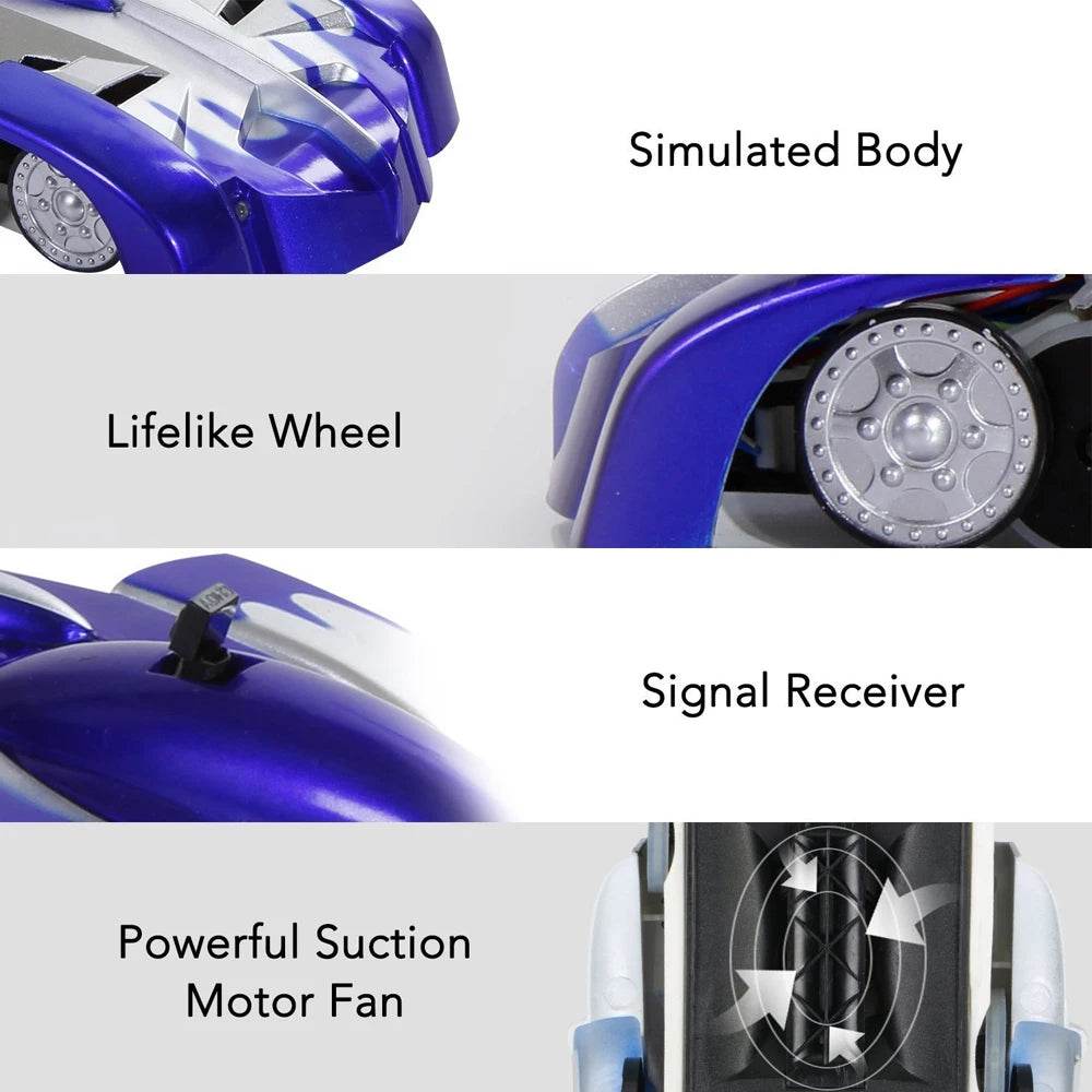 2.4G Anti Gravity Wall Climbing RC Car Electric 360 Rotating - HORA GIFT