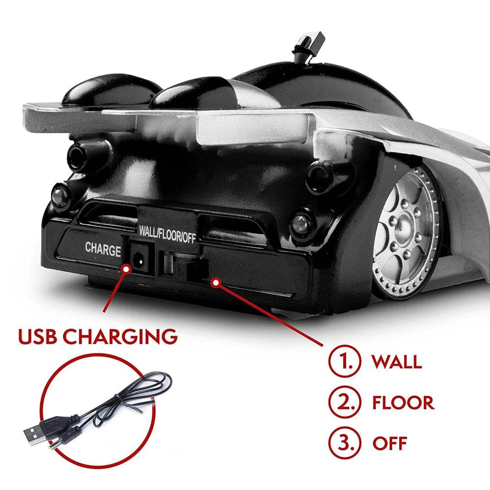2.4G Anti Gravity Wall Climbing RC Car Electric 360 Rotating - HORA GIFT