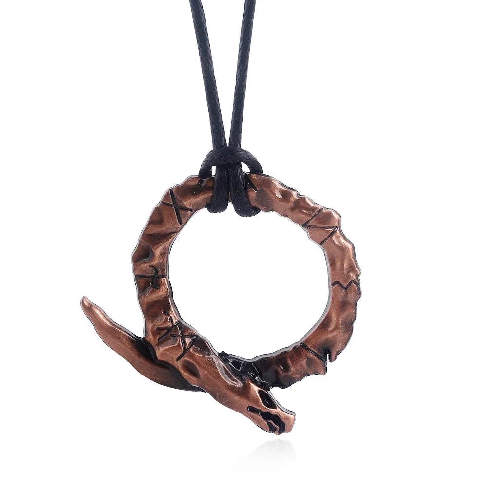 New God of War Ragnarok Keychain Kratos Ares Thor's Hammer Mjolnir Blades of Exile Leviathan Axe Weapon Penant Key Chain Jewelry - HORA GIFT