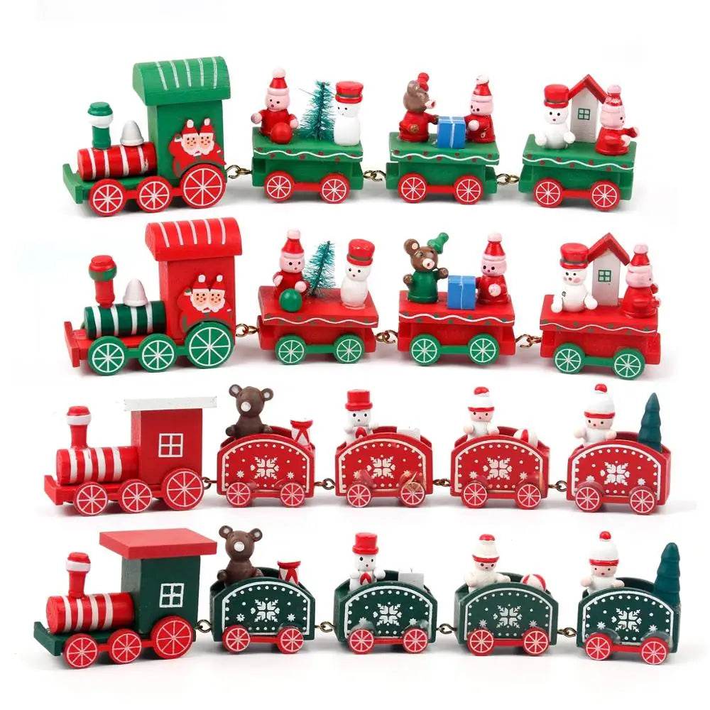 Christmas Train Merry Christmas Decorations For Home - HORA GIFT