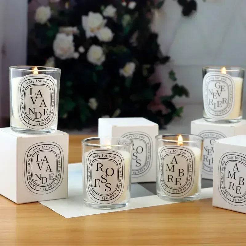 Romantic Transparent Scented Fragrance Candle Light Gift Scented Aromatic - HORA GIFT