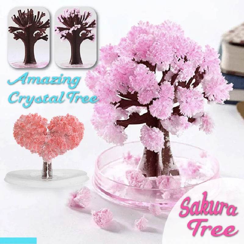 Christmas Growing Tree Interesting al Growth Tree Tabletop Toys for Kids Adults Xmas New Year Gift - HORA GIFT