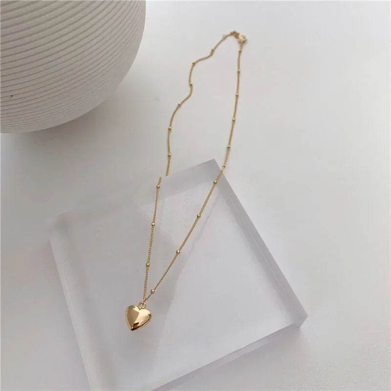 Simple Sweet Love Pendant Necklace Jewelry - HORA GIFT