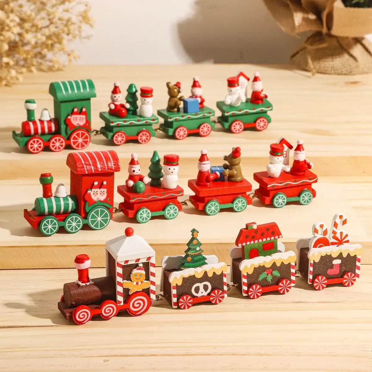 Christmas Train Merry Christmas Decorations For Home - HORA GIFT