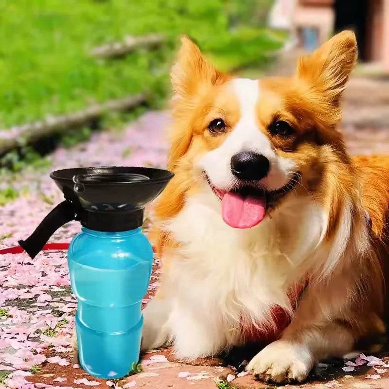 500ml Outdoor Squeeze Portable Pet Dog Water Bottle - HORA GIFT
