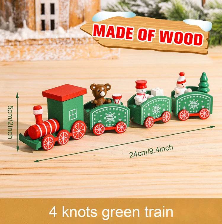 Christmas Train Merry Christmas Decorations For Home - HORA GIFT