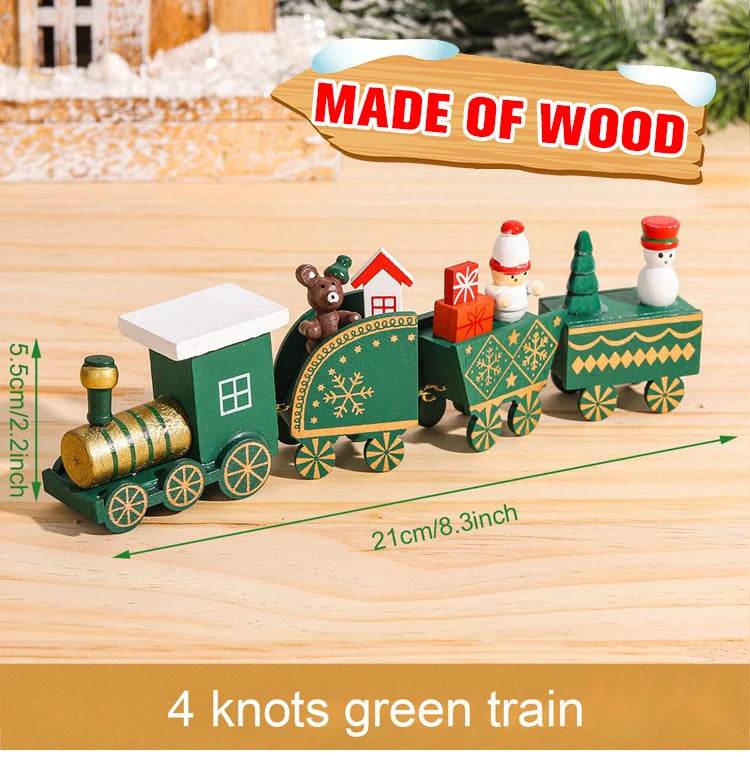 Christmas Train Merry Christmas Decorations For Home - HORA GIFT
