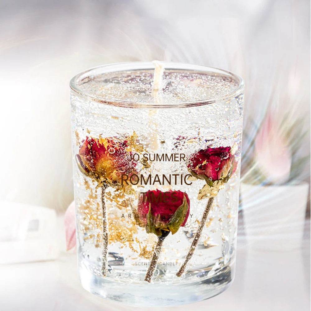 Scented Wax Candle Smokeless Aromatic Soybean Candles Aromatherapy - HORA GIFT
