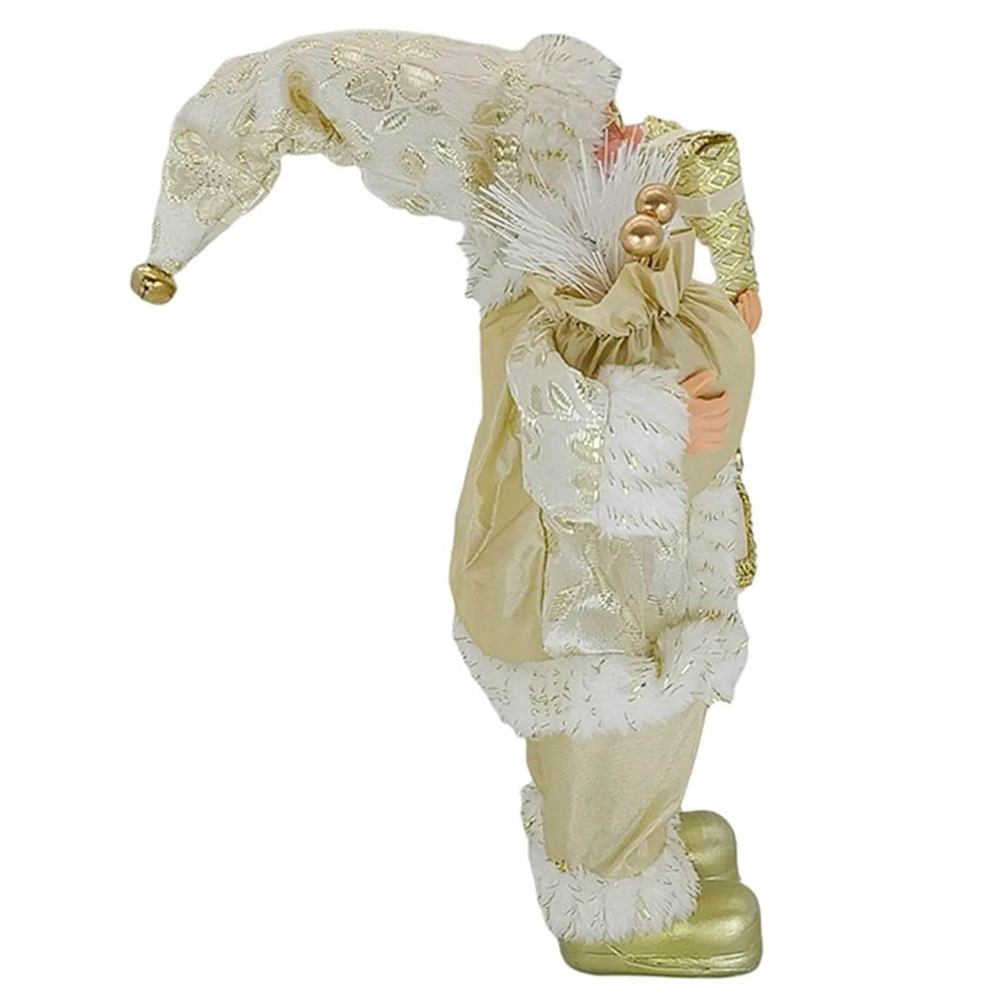 Christmas Sitting Standing Santa Claus Figurines Doll Cute 12inch - HORA GIFT