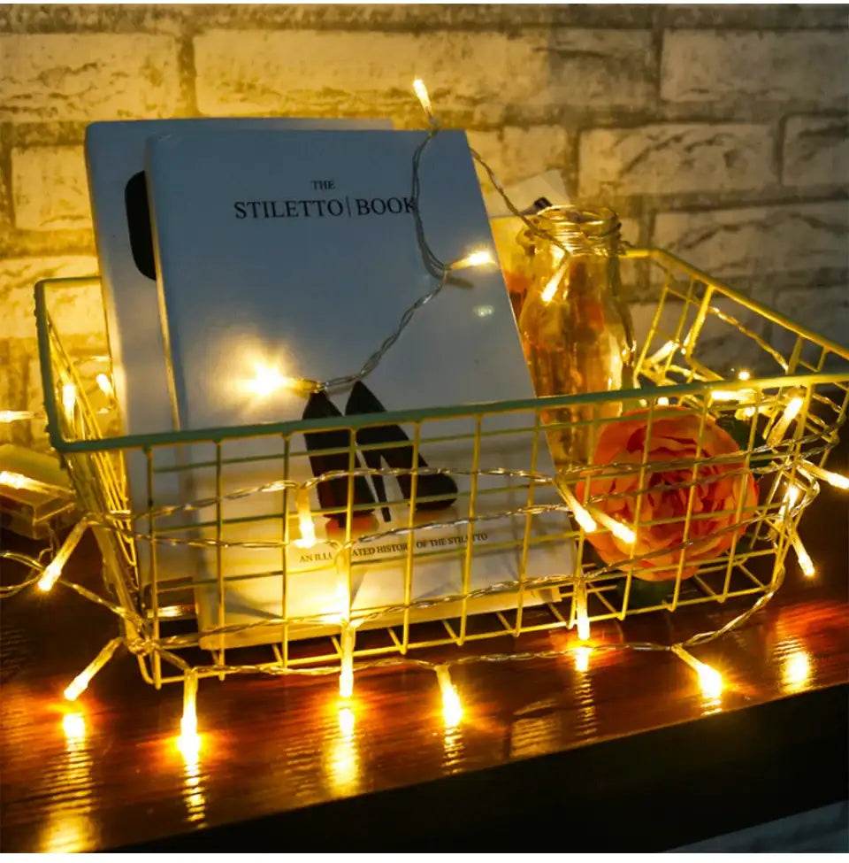 Christmas Tree Decorations Led Fairy String Lights Garlands - HORA GIFT