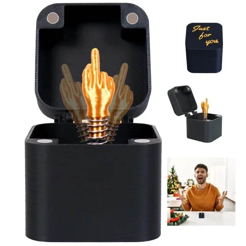 The Annoying Present with Middle Finger in A Box Gift Box - HORA GIFT