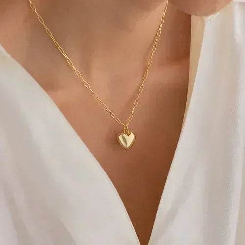 Simple Sweet Love Pendant Necklace Jewelry - HORA GIFT