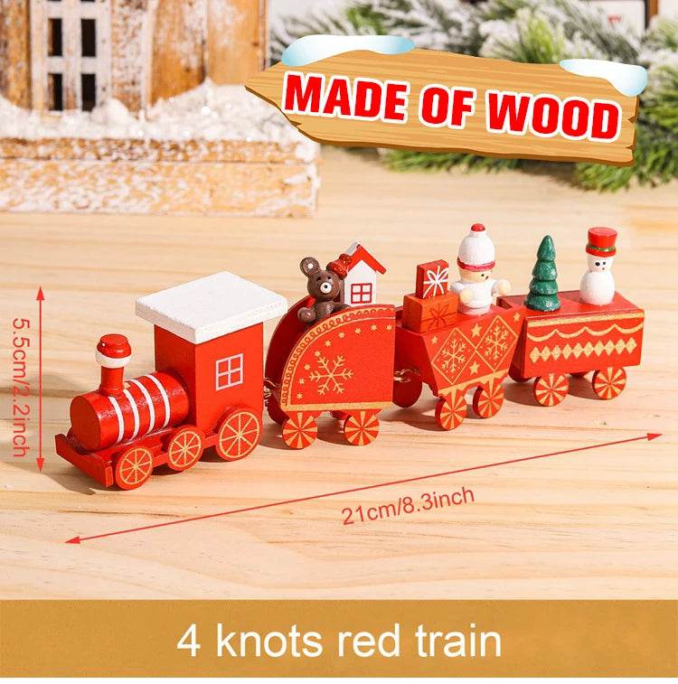Christmas Train Merry Christmas Decorations For Home - HORA GIFT