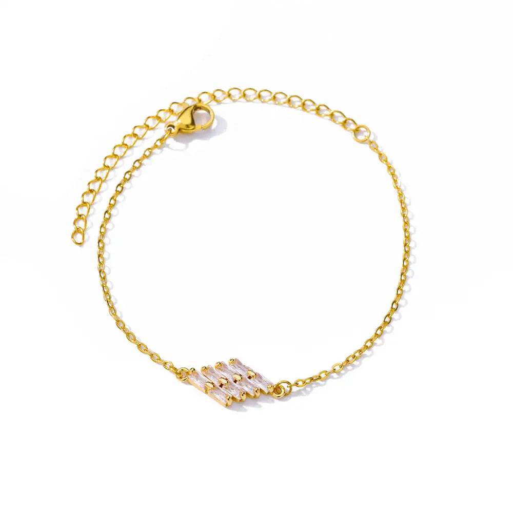 Elegant Zircon Flowers Bracelet - HORA GIFT