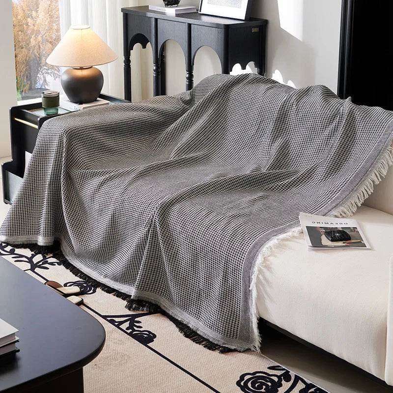 Nordic Sofa Throw Blankets Outdoor Camping Picnic Large Blanket - HORA GIFT