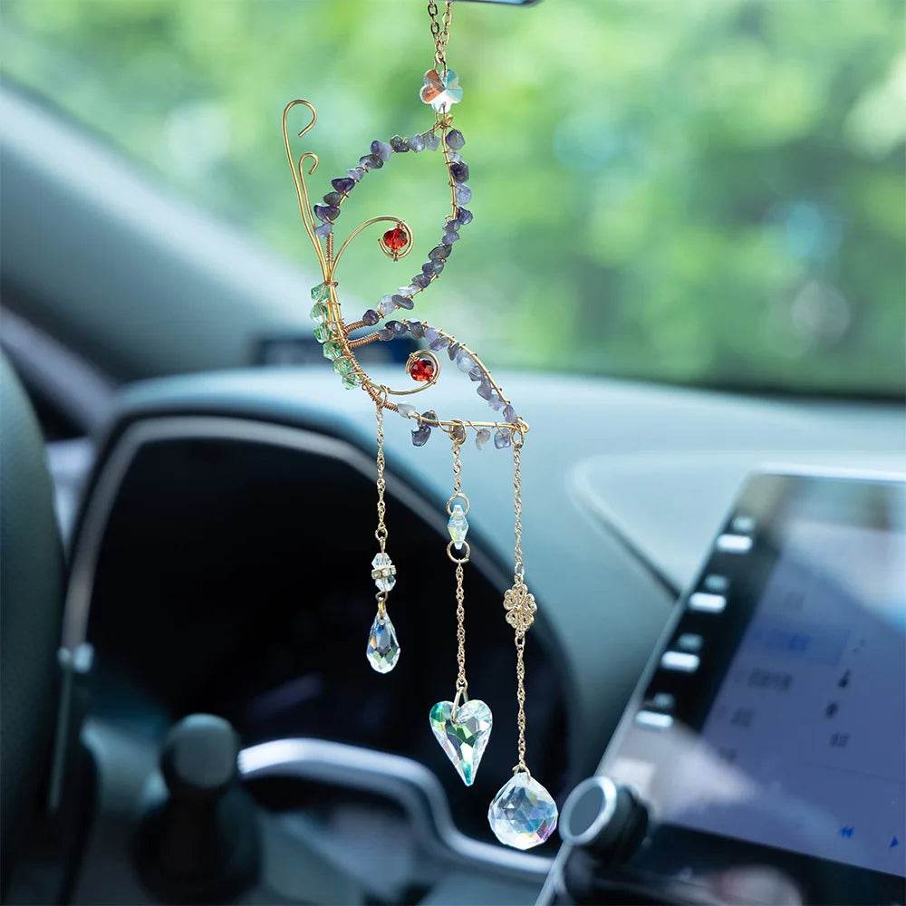 Crystal Wind Chime Suncatcher - HORA GIFT