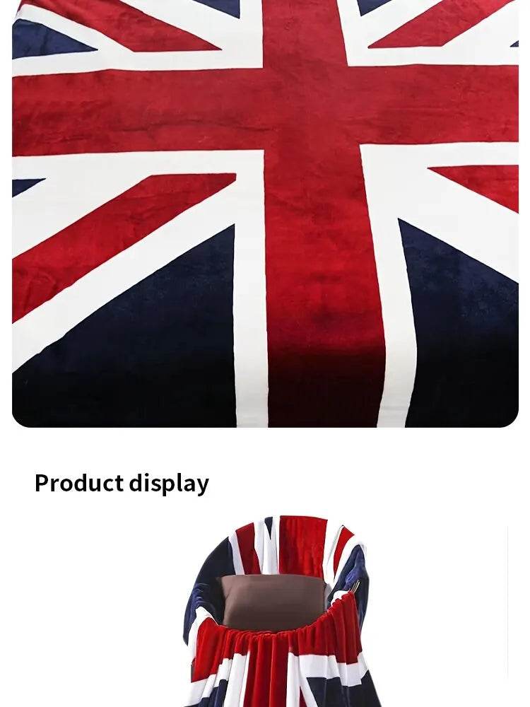 Bed Blankets-Warm and Plush Throw for Sofas, Sofas, Cars, and Travel-Machine-washed English Style Blankets - HORA GIFT