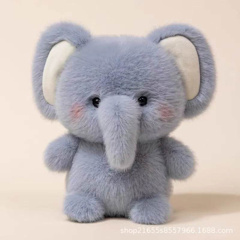 Soft Animal Series Plush Doll Pillow Elephant Pig Dog Sheep Mouse Monkey Cute Plush Toy - HORA GIFT