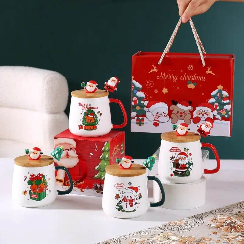 Mug Gift Box Ceramic Mug Christmas - HORA GIFT