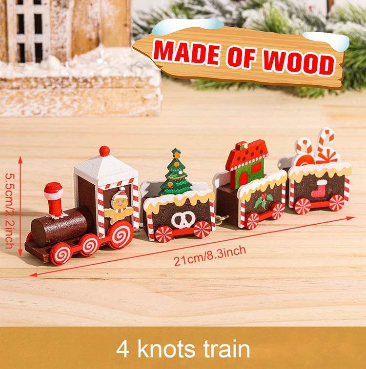 Christmas Train Merry Christmas Decorations For Home - HORA GIFT