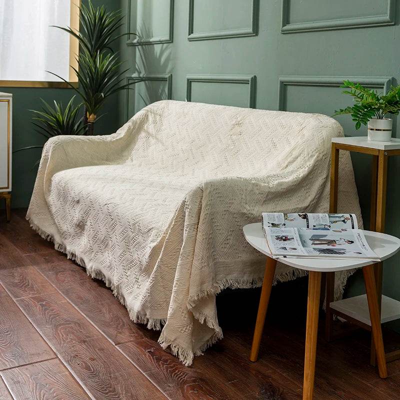 Nordic Sofa Throw Blankets Outdoor Camping Picnic Large Blanket - HORA GIFT