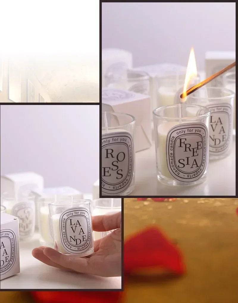 Romantic Transparent Scented Fragrance Candle Light Gift Scented Aromatic - HORA GIFT
