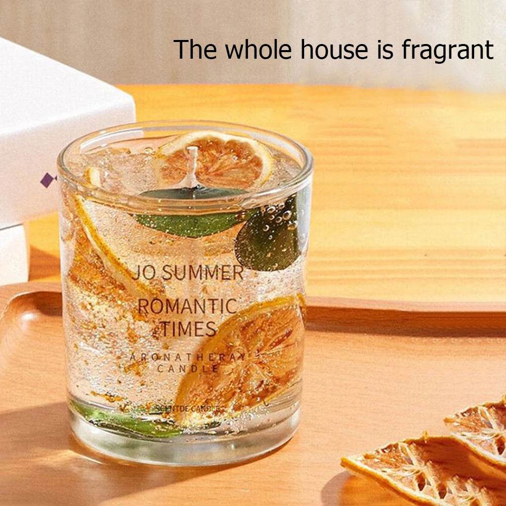 Scented Wax Candle Smokeless Aromatic Soybean Candles Aromatherapy - HORA GIFT