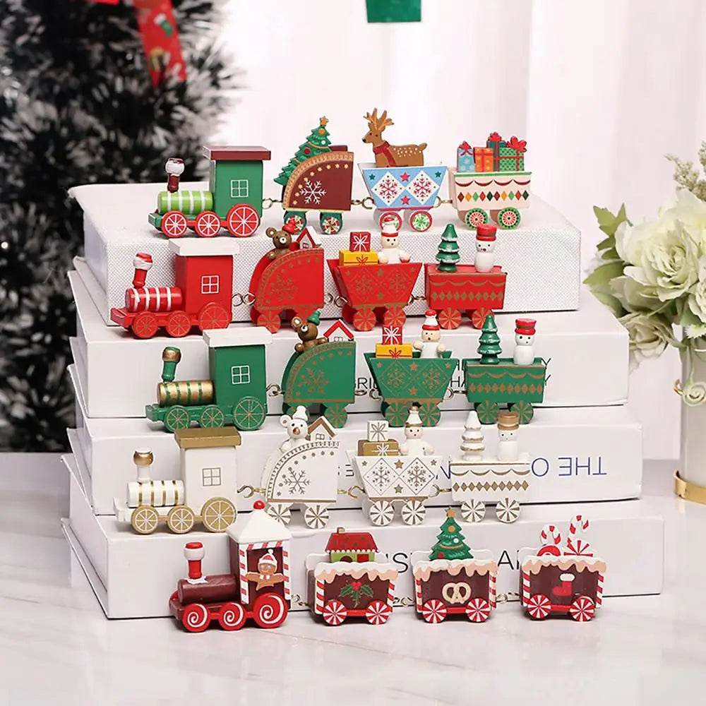Christmas Train Merry Christmas Decorations For Home - HORA GIFT