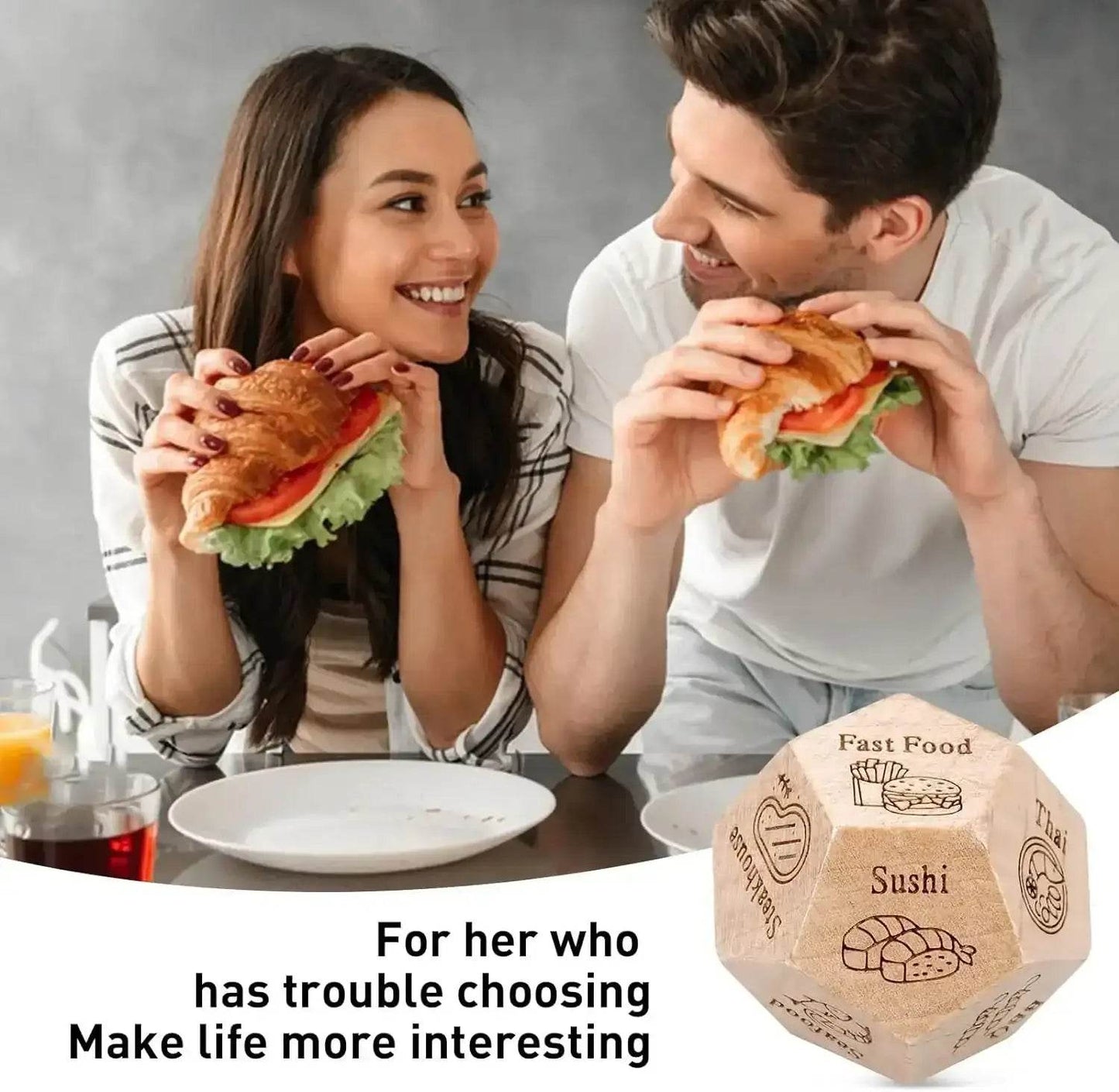 Dice for Her Him Couples Gift Ideas - HORA GIFT