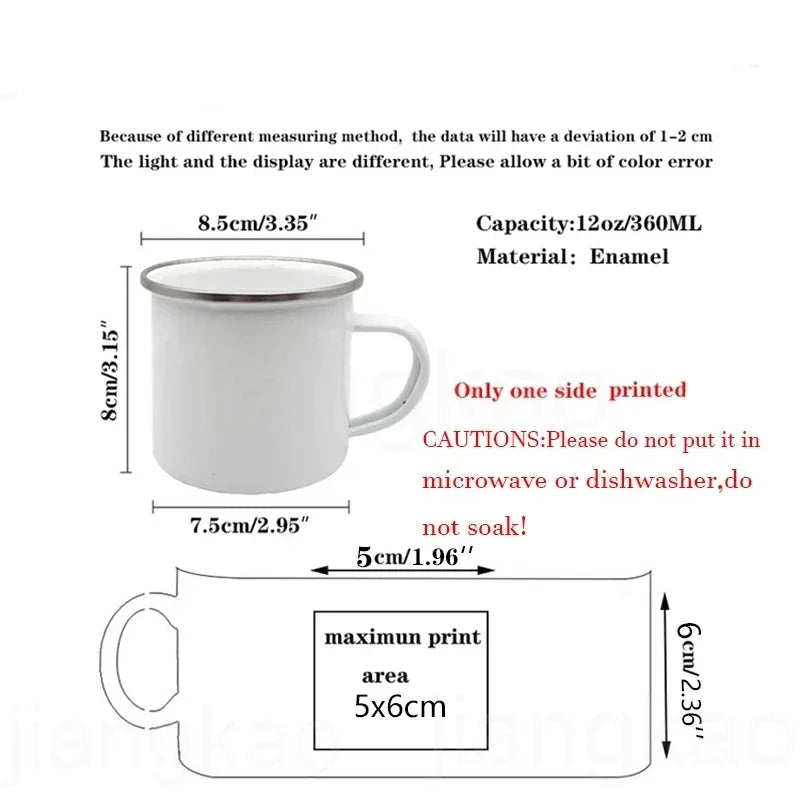 Personlized Christmas Cup Initial with Name Hot Cocoa Chocolate Mug Drink Jiuce Enamel Mugs Xmas Gifts for Kids Friends Family
