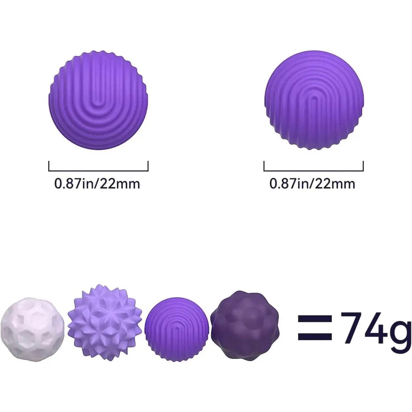 Silicone Magnetic Sensory Balls Fidget Toy - HORA GIFT