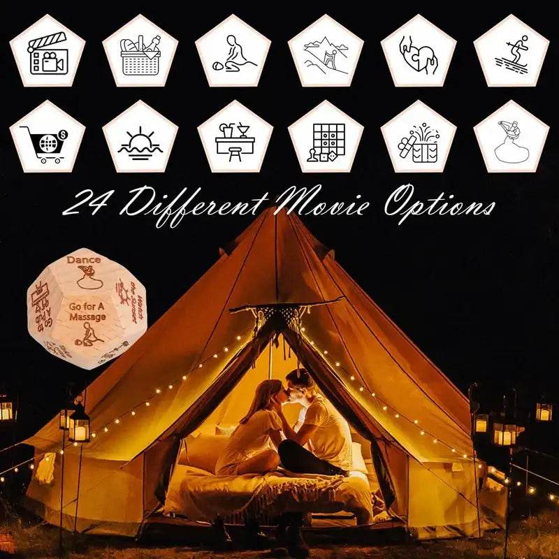 Dice for Her Him Couples Gift Ideas - HORA GIFT