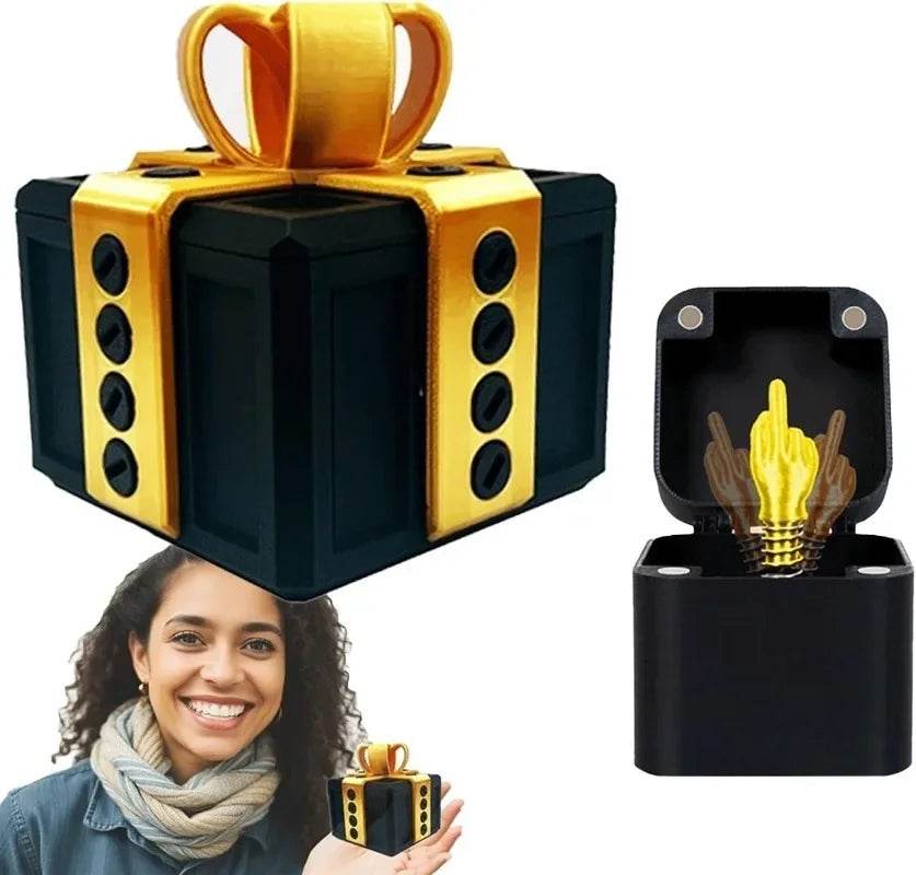 The Annoying Present with Middle Finger in A Box Gift Box - HORA GIFT