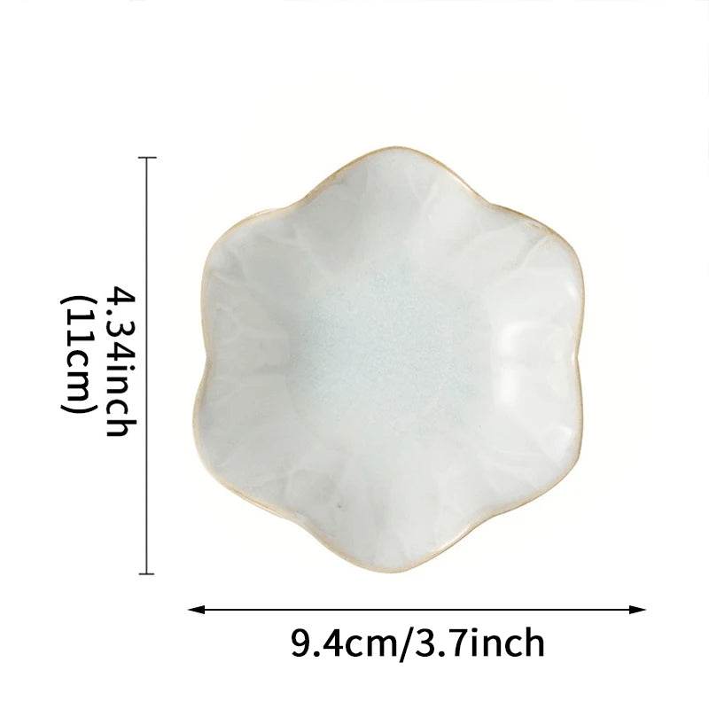 Lotus Jewelry Tray Ceramic Ring Dish Small - HORA GIFT