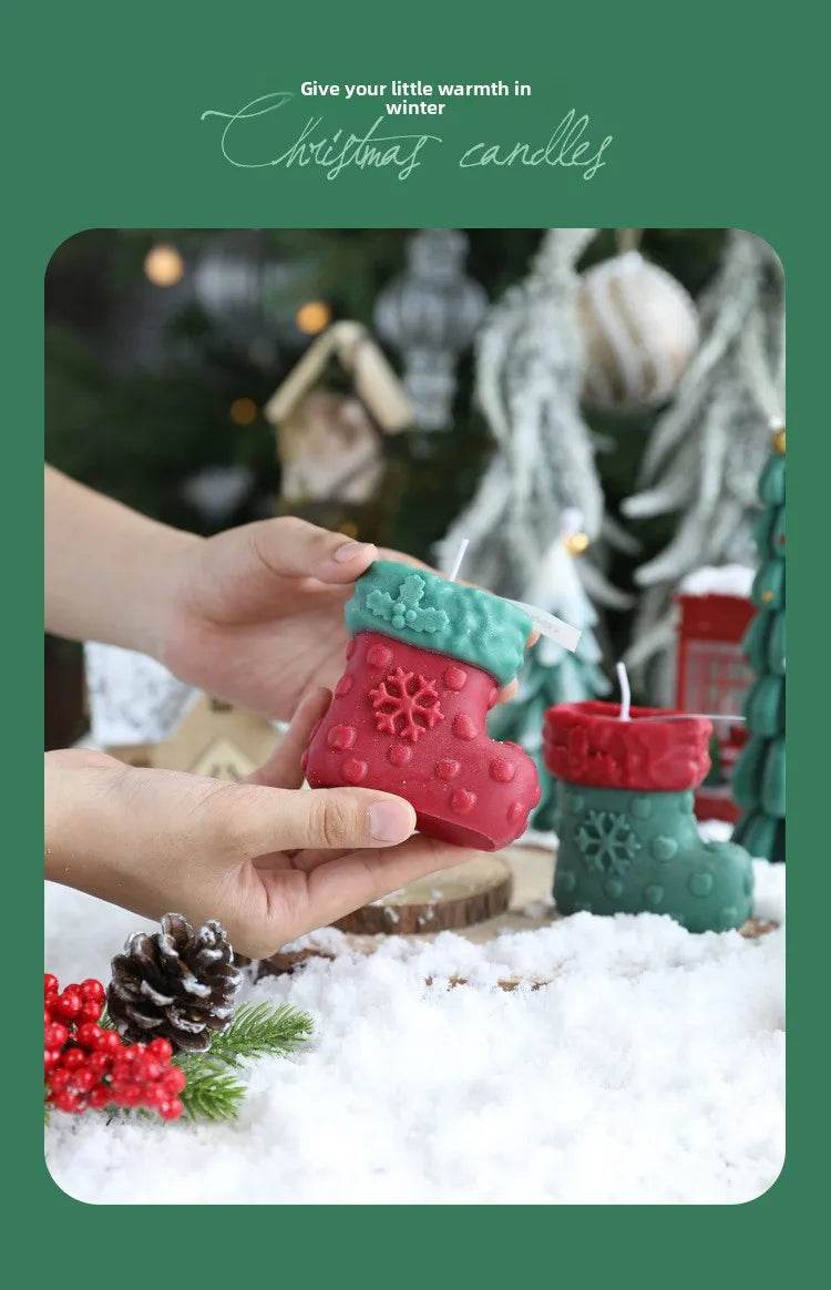 Christmas Stockings Aromatherapy Candles Christmas - HORA GIFT
