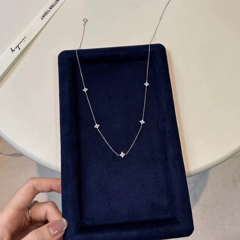 Original Design Flower Crystal Necklace - HORA GIFT