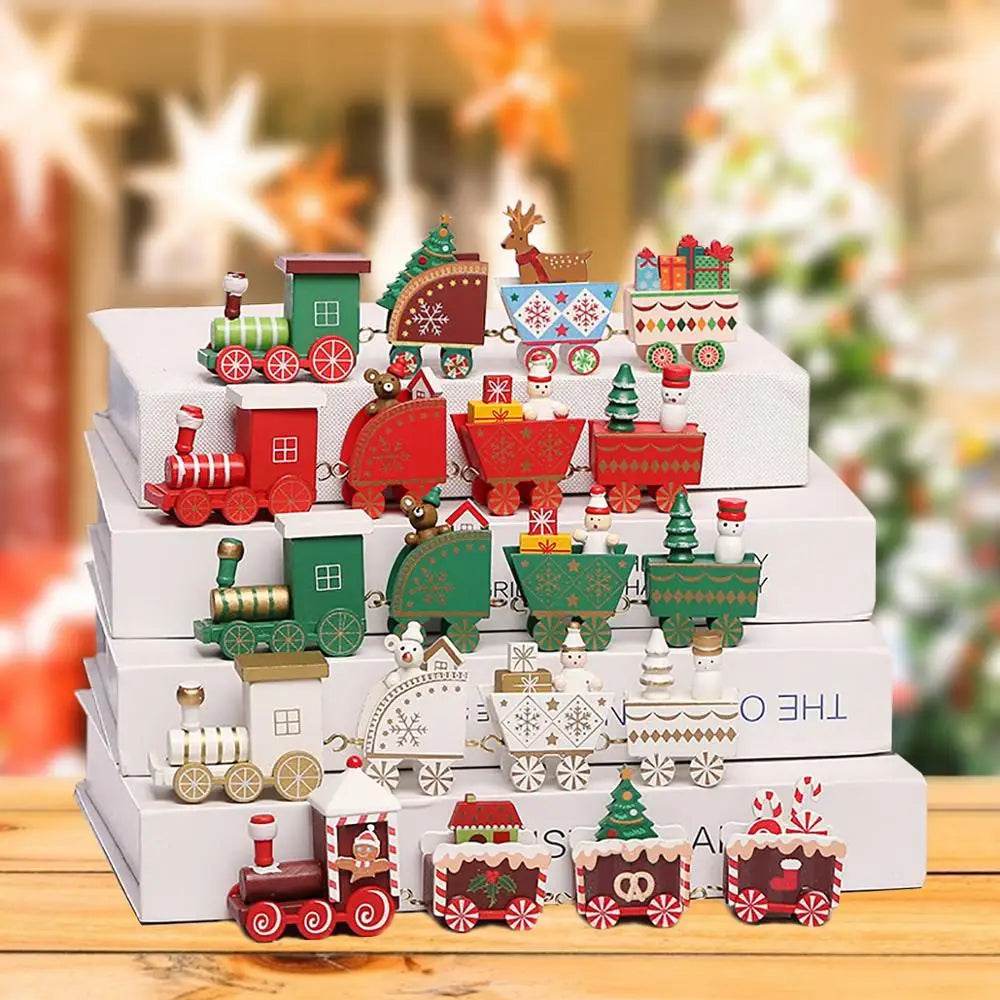Christmas Train Merry Christmas Decorations For Home - HORA GIFT
