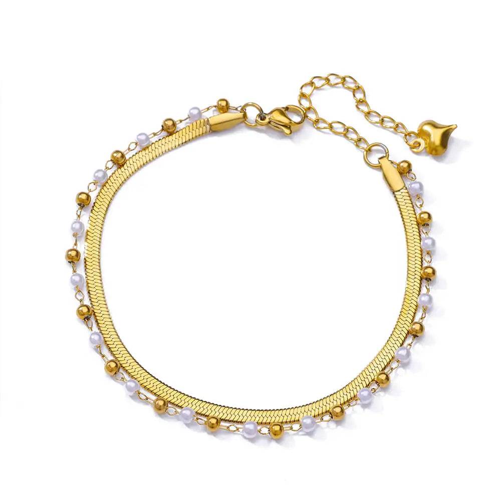 Elegant Zircon Flowers Bracelet - HORA GIFT