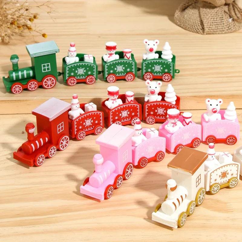 Christmas Train Merry Christmas Decorations For Home - HORA GIFT