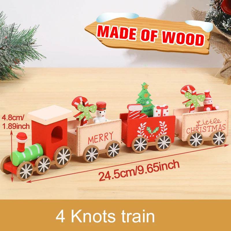 Christmas Train Merry Christmas Decorations For Home - HORA GIFT
