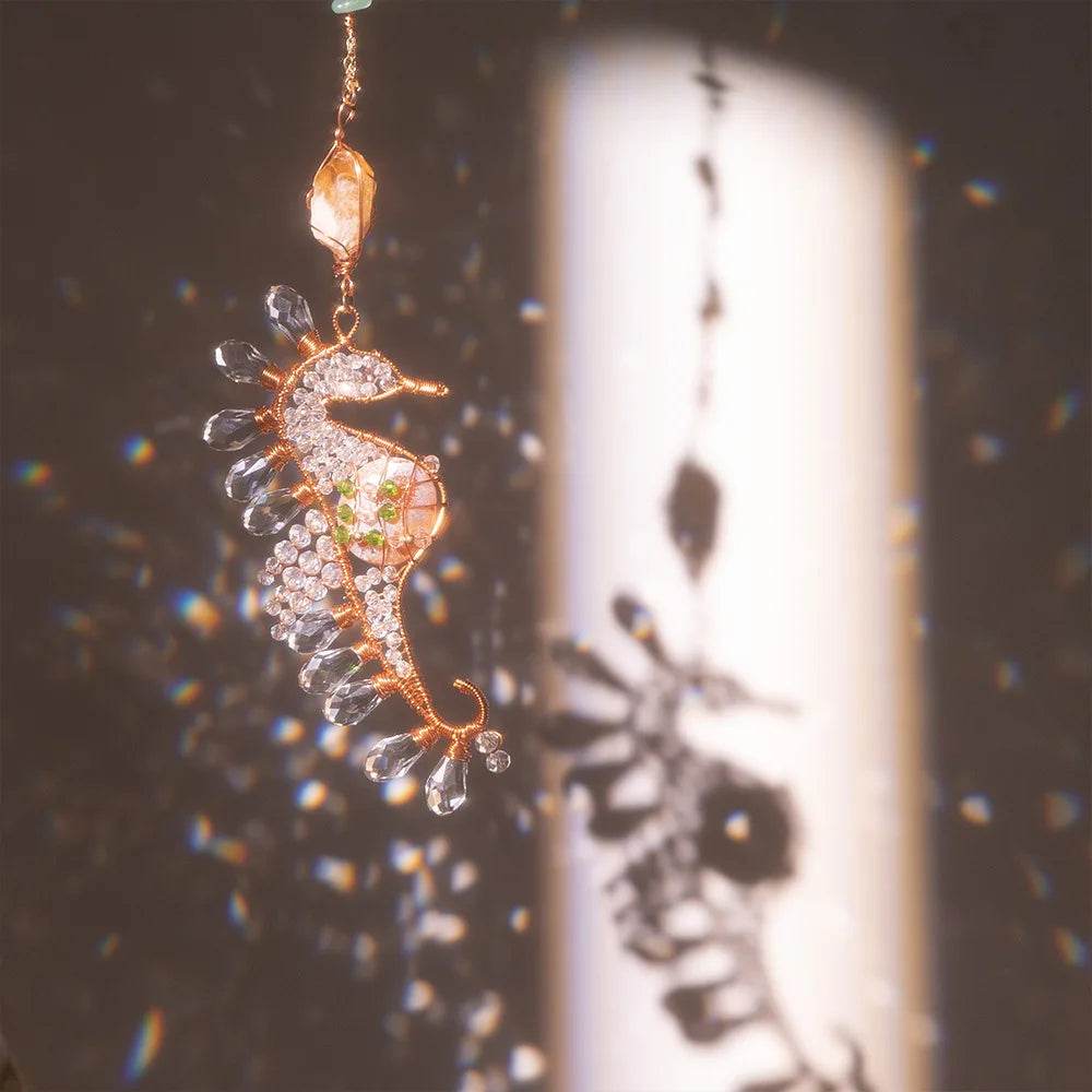 Crystal Wind Chime Suncatcher - HORA GIFT