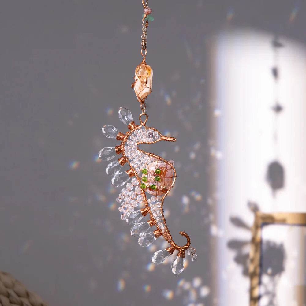 Crystal Wind Chime Suncatcher - HORA GIFT