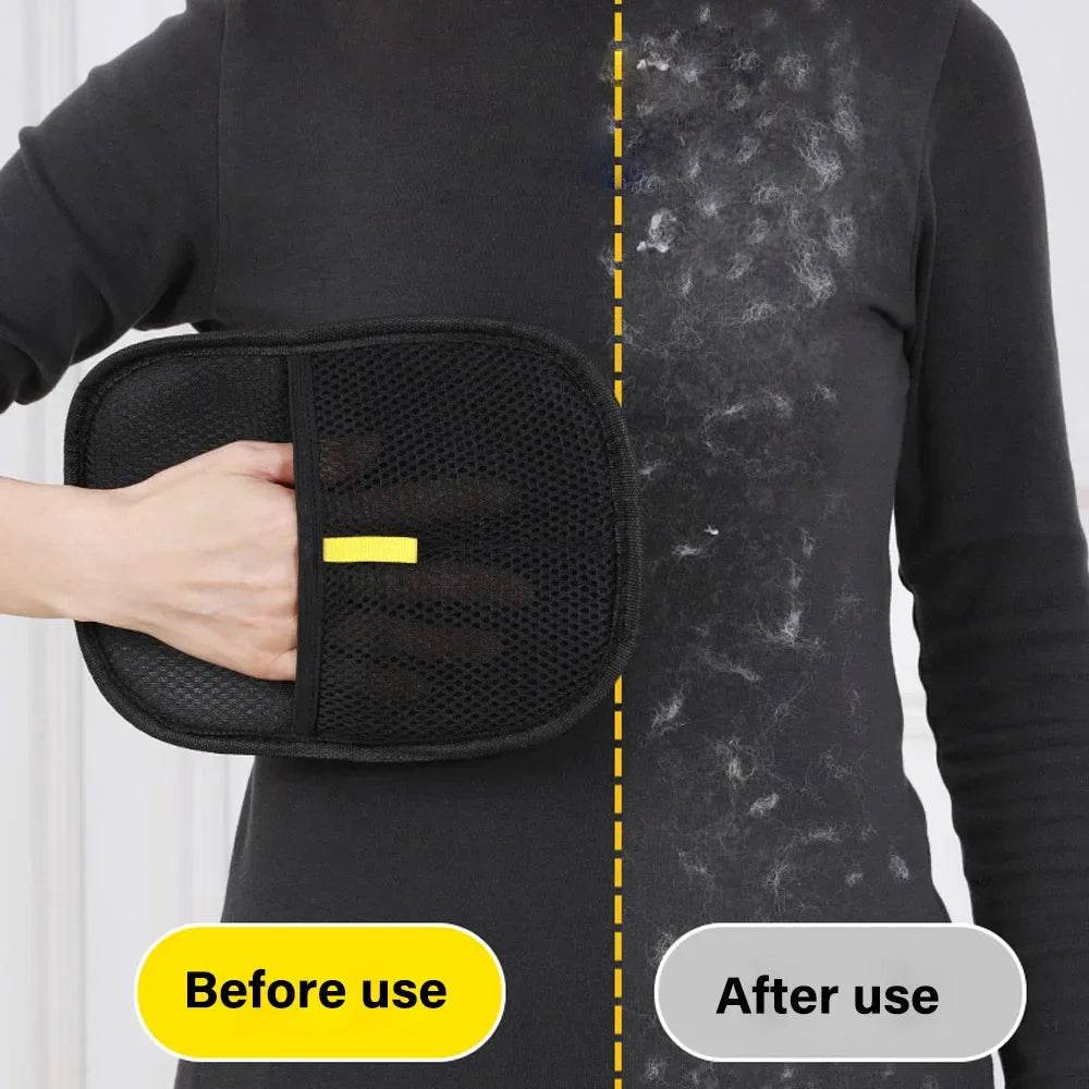 Pet Grooming Gloves Static Dedusting Brush Pet Hair Remover - HORA GIFT