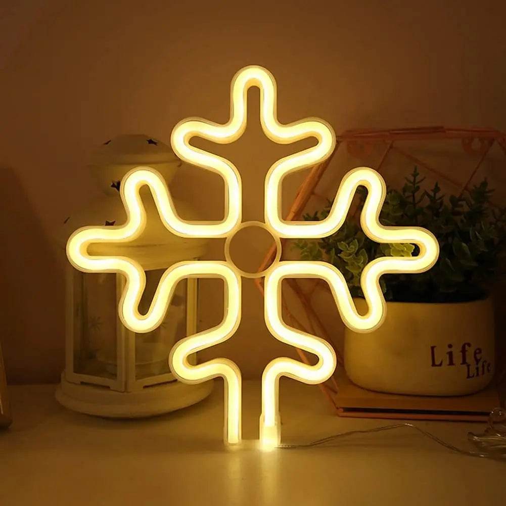 Christmas Decorative Lights, Elk Santa Claus Cute Led Lights, USB or Battery Powered - HORA GIFT