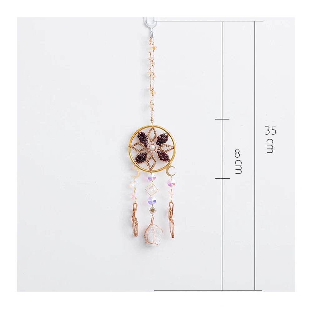Crystal Wind Chime Suncatcher - HORA GIFT