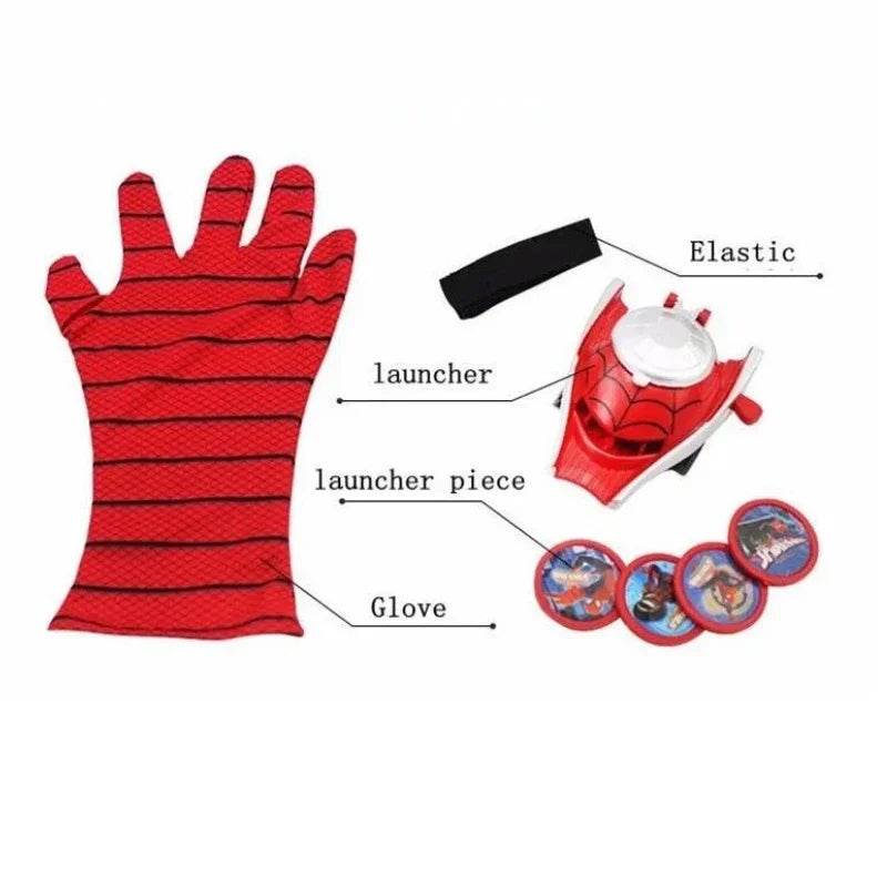 Marvel Anime Launcher Glove Toy Spider Man Hulk Iron Man Glove Cosplay Costume Launchers Gloves - HORA GIFT