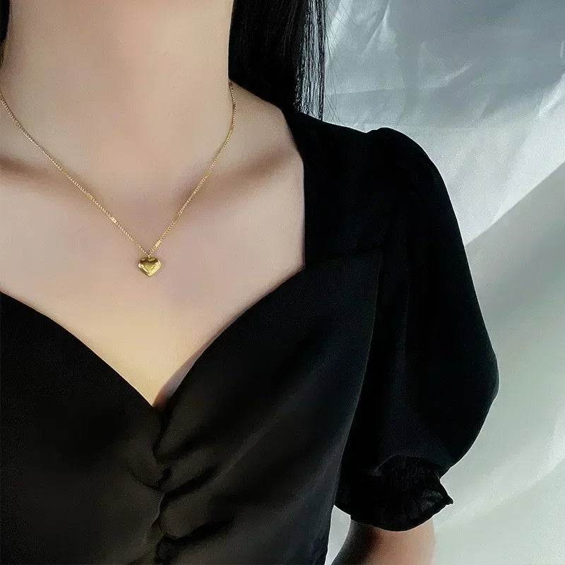 Simple Sweet Love Pendant Necklace Jewelry - HORA GIFT