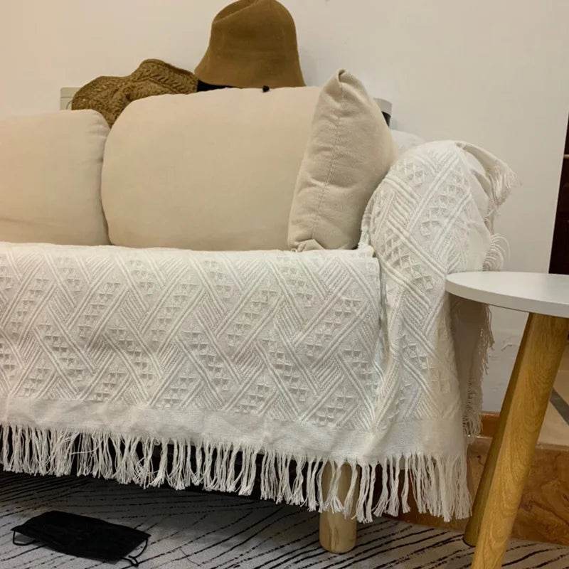 Nordic Sofa Throw Blankets Outdoor Camping Picnic Large Blanket - HORA GIFT