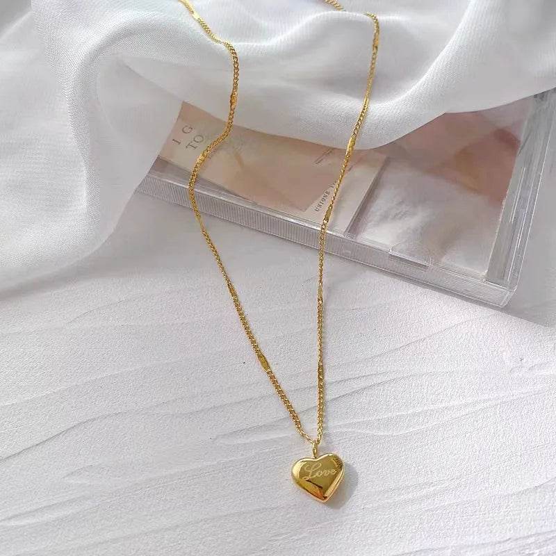 Simple Sweet Love Pendant Necklace Jewelry - HORA GIFT